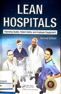 Image of Lean Hospitals: Improving quality, patient safety, and employee engagement