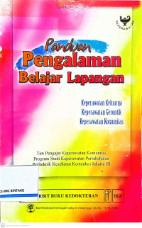 Image of Panduan Pengalaman Belajar Lapangan: Keperawatan Keluarga, Gerontik, Komunitas