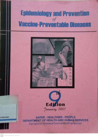 Image of Epidemiology and Prevention of Vaccine-Preventable Diseases