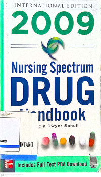 Image of International Edition 2009: Nursing Spectrum Drug Handbook