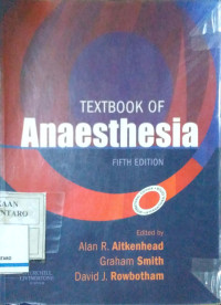 Image of Textbook of Anaesthesia