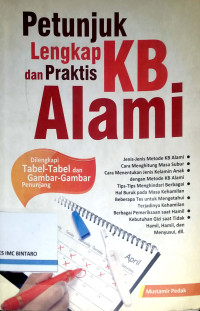 Image of Petunjuk Lengkap dan Praktis KB Alami