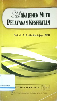 Image of Manajemen Mutu Pelayanan Kesehatan