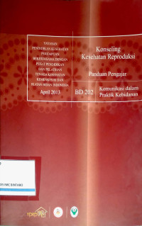 Image of Konseling Kesehatan Reproduksi: Panduan Pengajar