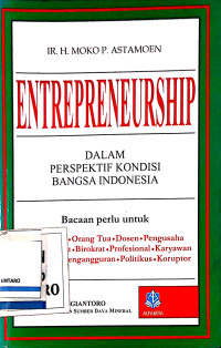 Image of Enterpreneurship dalam Perspektif Kondisi Bangsa Indonesia