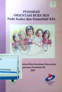 Image of Pedoman Orientasi Buku KIA Pada Kader dan Pemerhati KIA