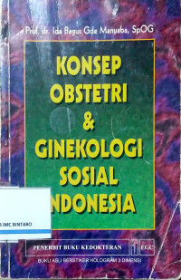Image of Konsep Obstetri & Ginekologi Sosial Indonesia