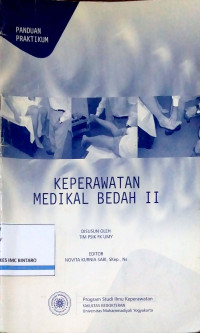 Image of Panduan Praktikum Keperawatan Medikal Bedah II