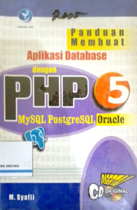 Image of Aplikasi database dengan PHP 5