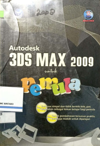 Image of Autodesk 3DS MAX 2009 untuk pemula