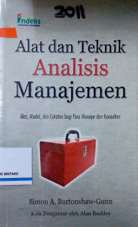 Image of Alat dan Teknis Analisis Manajemen