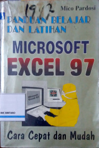 Image of Panduan Belajar dan Latihan Microsoft Excel 97