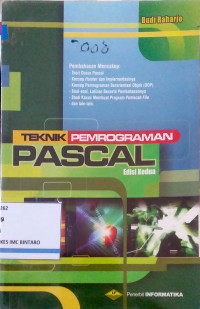Image of Teknik Pemrograman Pascal