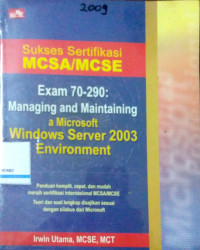 Image of Sukses Sertifikasi MCSA/MCSE