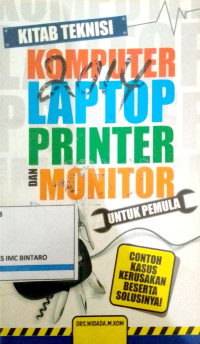Image of Kitab teknisi komputer laptop printer dan monitor