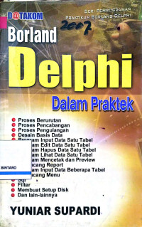 Image of Borland Delphi dalam praktek