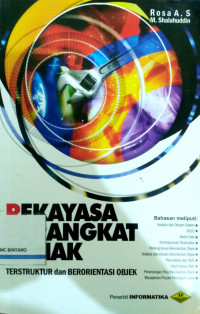 Image of Rekayasa perangkat lunak terstruktur dan berorientasi