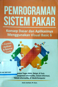 Image of Pemrograman sistem pakar
