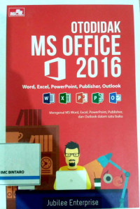 Image of Otodidak ms office 2016