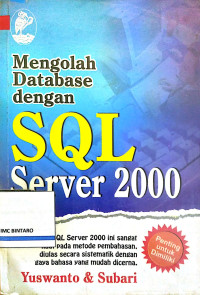 Image of Mengolah Database dengan SQL Server 2000