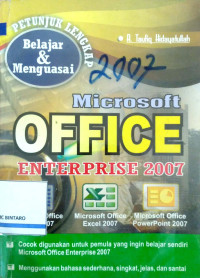 Image of Petunjuk lengkap belajar menguasai microsoft office enter prise 2007