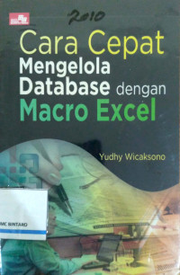 Image of Cara cepat mengelola Database dengan Macro Excel