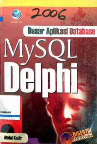 Image of Dasar aplikasi database MYSQL Delphi