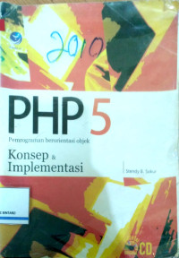 Image of PHP 5 Perograman berorientasi objek Konsep & Implementasi