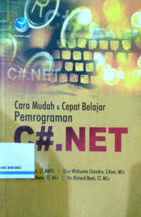 Image of Cara mudah & cepat belajar pemrograman C#. NET