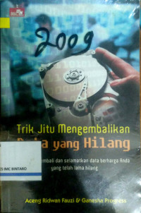 Image of Trik Jitu Mengembalikan Data yang hilang