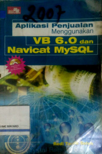 Image of Aplikasi Penjualan menggunakan VB 6.0 dan Navicat MYSQL