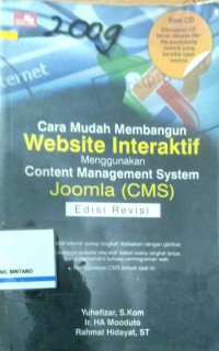 Image of Cara mudah membangun Website Interaktif menggunakan Joomla