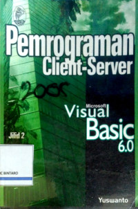 Image of Pemrograman Client-Server Microsoft Visual Basic 6.0