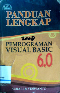 Image of Panduan lengkap Pemrograman Visual Basic 6.0