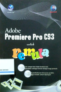 Image of Adobe premier pro CS3 pemula