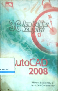 Image of 36 Belajar Komputer AutoCAD 2008