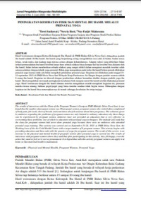 Image of [E-Journal] : Peningkatan Kesehatan Fisik Dan Mental Ibu Hamil Melalui Prenatal Yoga