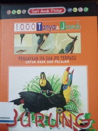 Image of 1000 tanya & jawab jilid 1: burung