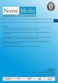 Image of Nurse media : jurnal of nursing