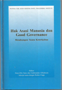 Image of Hak asasi manusia dan good governance : membangun suatu keterkaitan