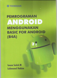 Image of Pemrograman android menggunakan basic android (B4A)