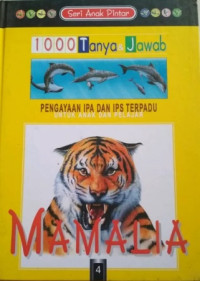 Image of 1000 tanya & jawab jilid 4 : mamalia